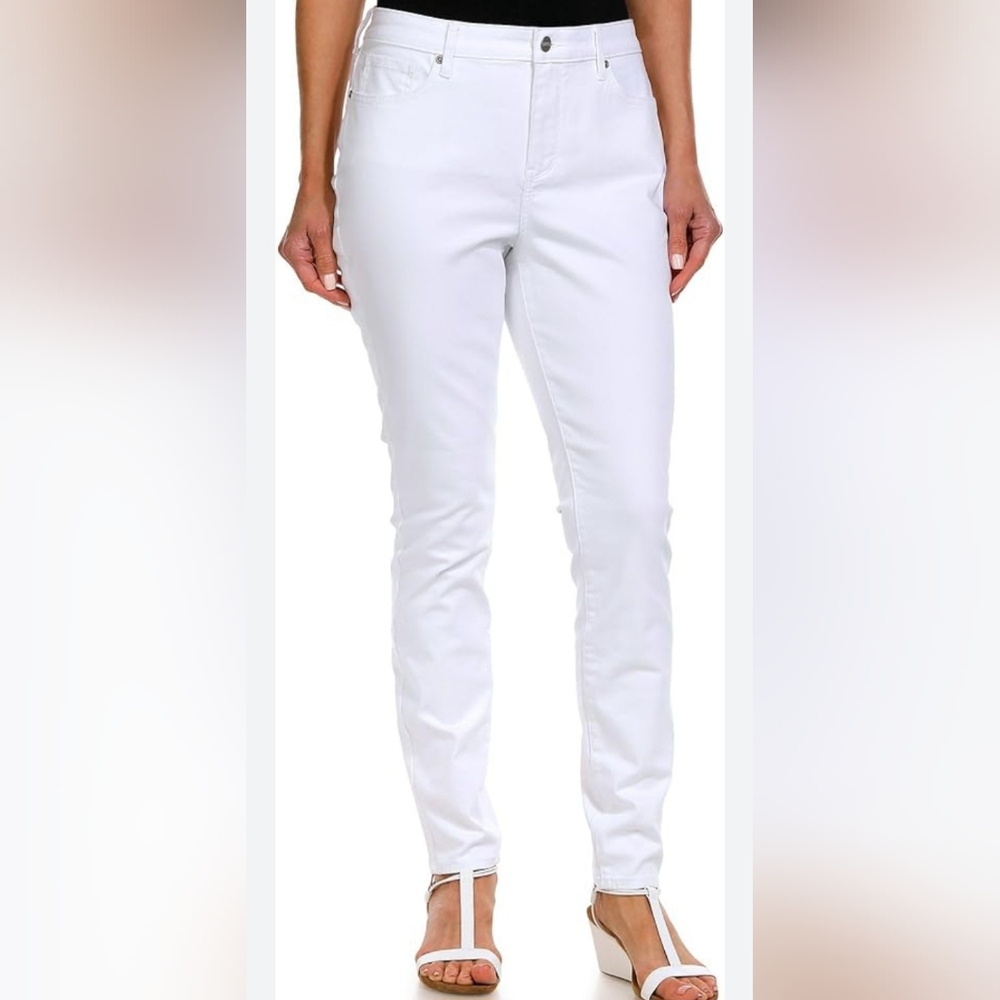 NYDJ Women's Optic White Ami Skinny Jeans